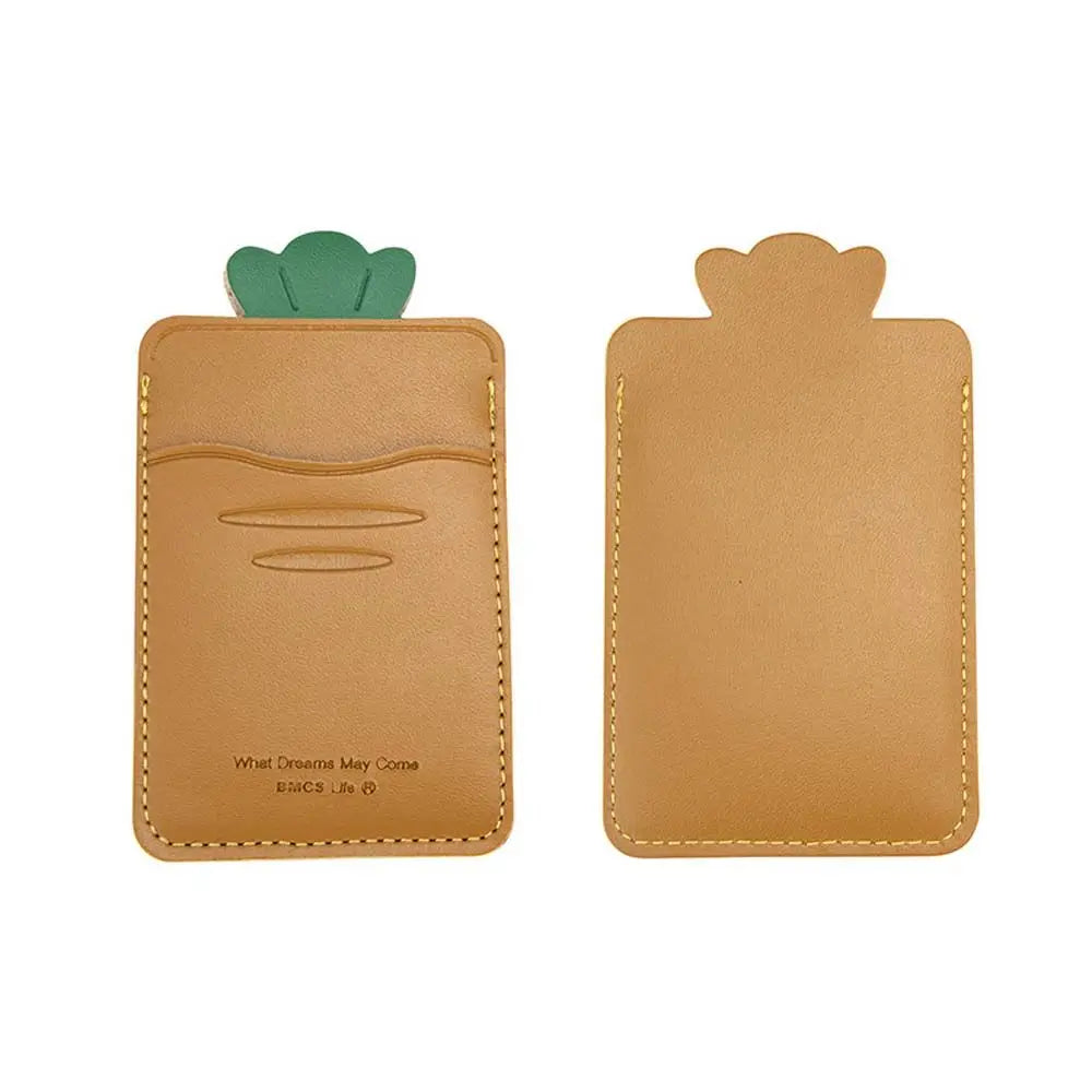 Adhesive Sticker Cartoon Credit Card Holder Card Sleeve Phone Back Pocket Storage Wallet Phone Card Holder Mobile Wallet