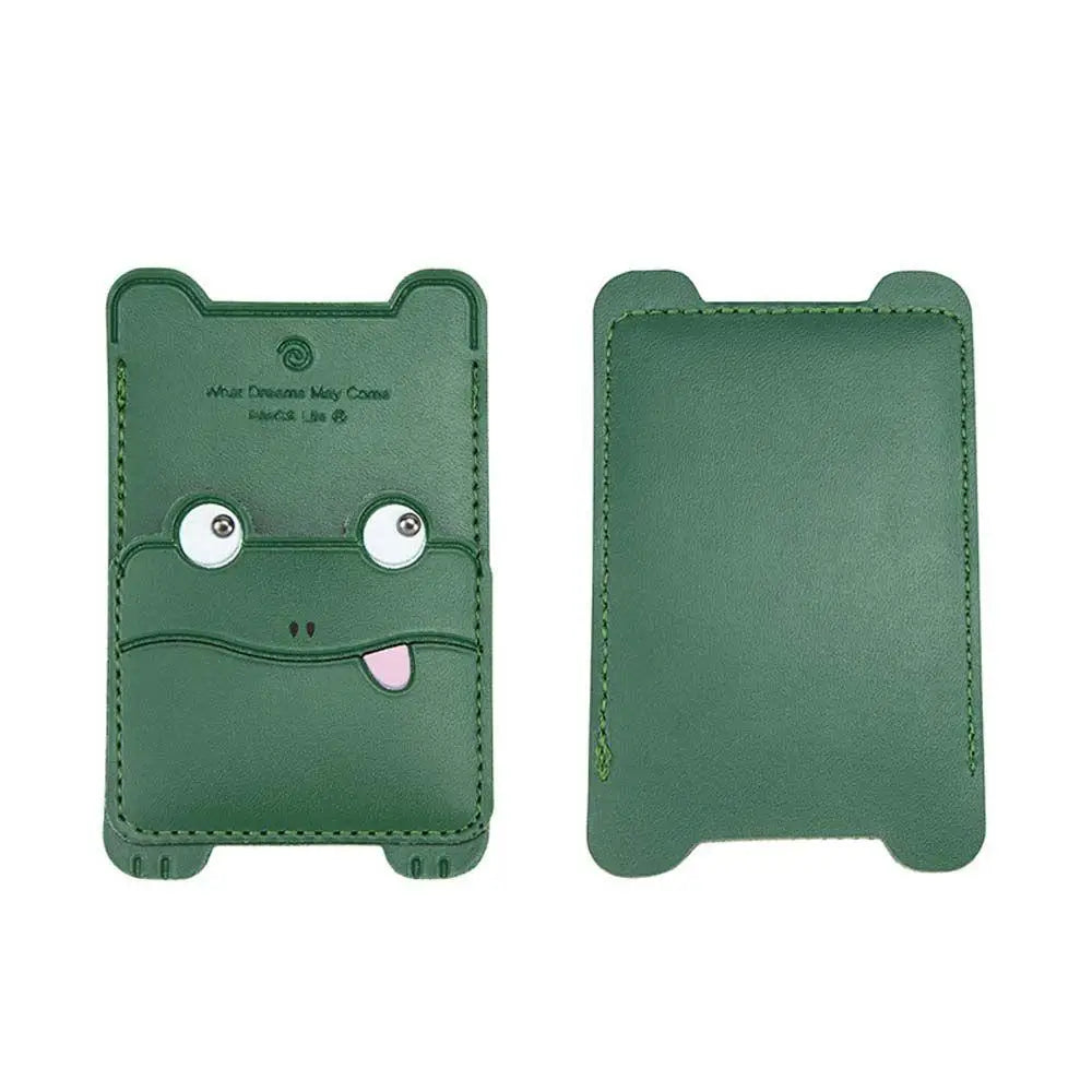 Adhesive Sticker Cartoon Credit Card Holder Card Sleeve Phone Back Pocket Storage Wallet Phone Card Holder Mobile Wallet