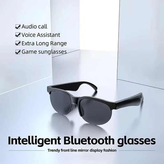Smart Bluetooth Sunglasses Glasses Call Outdoor Sports Headphones V5.3 HIFI Black Technology Anti-touch UV For Men And Women